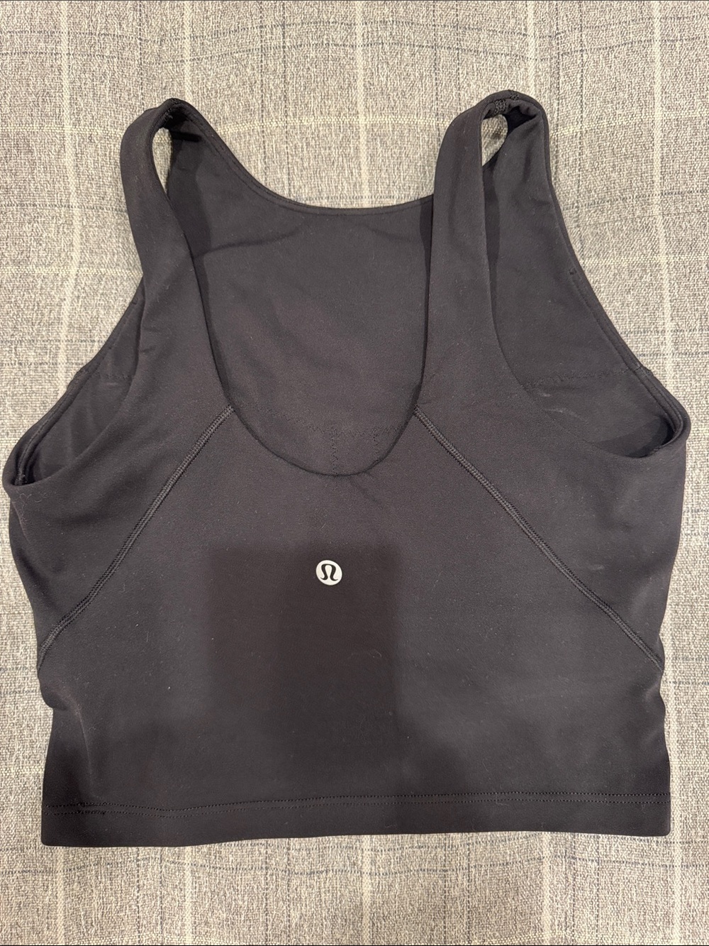 lululemon Black High-Support Sports Bra Tank